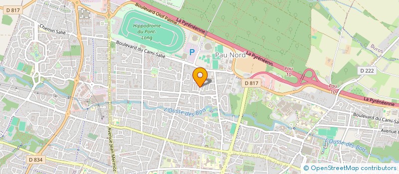 localisation de l'entreprise MILOS IMMOBILIER à PAU