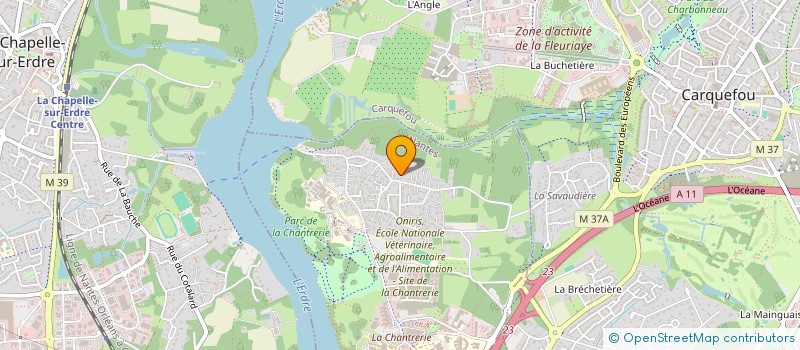 localisation de l'entreprise MILOS RH  NANTES