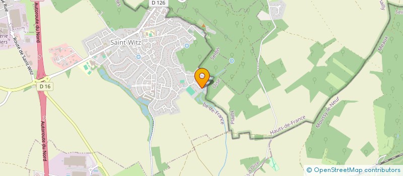 localisation de l'entreprise MILOTIANO ASCENSEURS à SAINT-WITZ