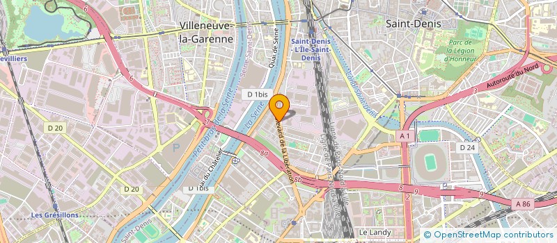 localisation de l'entreprise MILOTIC AND CO à SAINT-DENIS