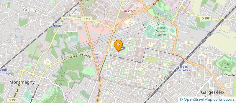 localisation de l'entreprise MILOU à SARCELLES