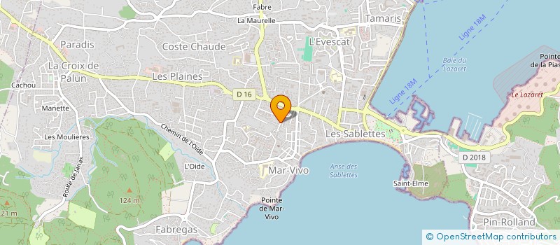 localisation de l'entreprise MILOU  LA SEYNE-SUR-MER