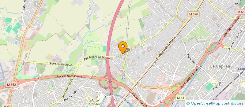 localisation de l'entreprise MILOUP à MARCQ-EN-BARŒUL