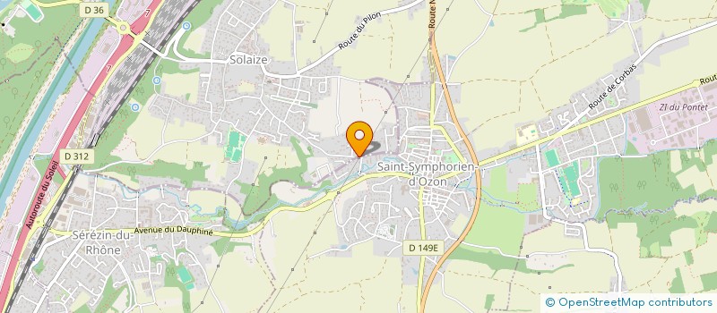 localisation de l'entreprise MILOUSE  DECINES-CHARPIEU