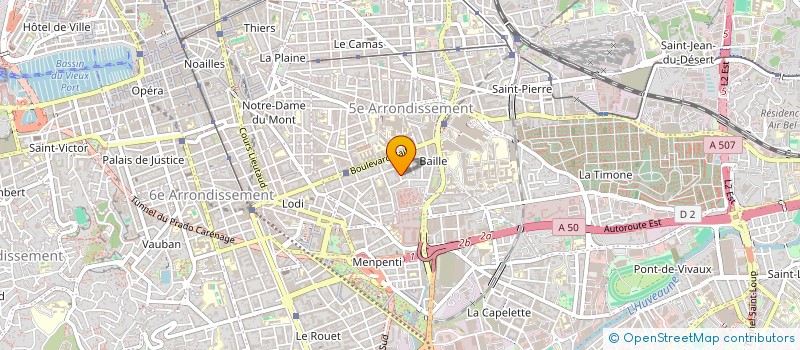 localisation de l'entreprise MILOV13 à MARSEILLE