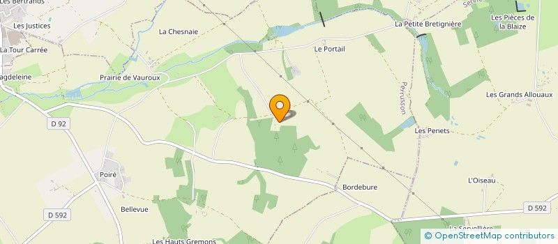 localisation de l'entreprise MILPA HUMUS  PERRUSSON