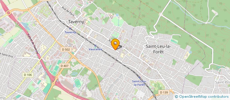 localisation de l'entreprise MILPAT  TAVERNY