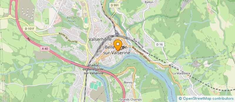 localisation de l'entreprise MILS OPTIQUE à VALSERHONE