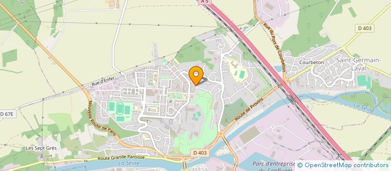 localisation de l'entreprise MILS TRANSPORTS EXPRESS  MONTEREAU-FAULT-YONNE