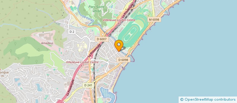 localisation de l'entreprise MILSE à VILLENEUVE-LOUBET