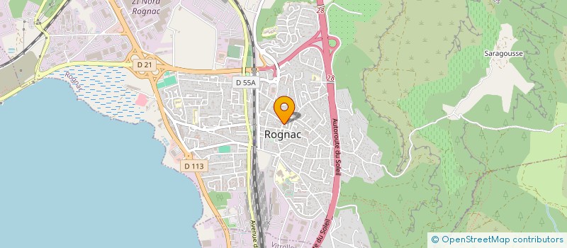 localisation de l'entreprise MILTECH PLOMBERIE  ROGNAC