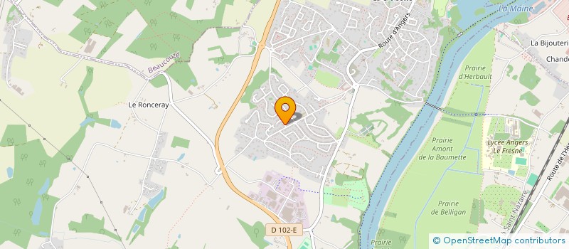 localisation de l'entreprise MILTON  BOUCHEMAINE