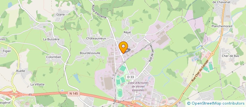 localisation de l'entreprise MILTON AVENUE PRO à GUERET