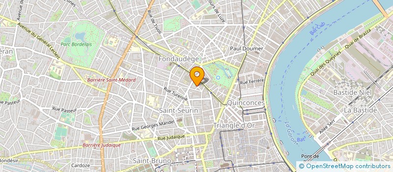localisation de l'entreprise MILU FINANCE à BORDEAUX