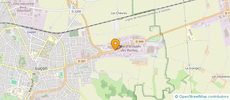 localisation de l'entreprise MILUE  LUCON