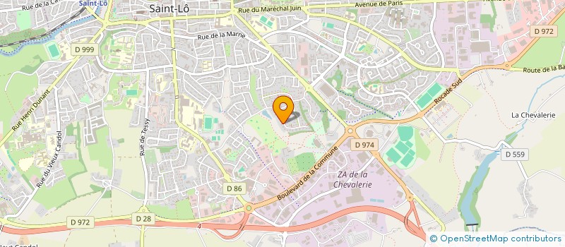 localisation de l'entreprise MILUME  SAINT-LO