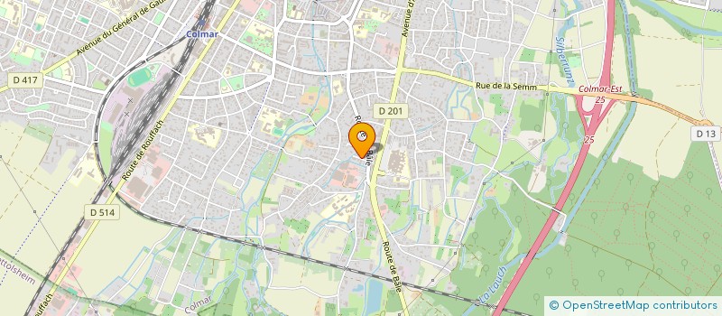 localisation de l'entreprise MILUNA  COLMAR