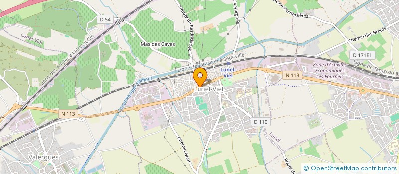 localisation de l'entreprise MILUSO  LUNEL-VIEL