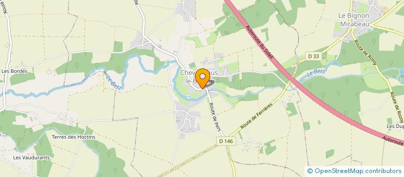 localisation de l'entreprise MILVAL à CHEVRY-SOUS-LE-BIGNON