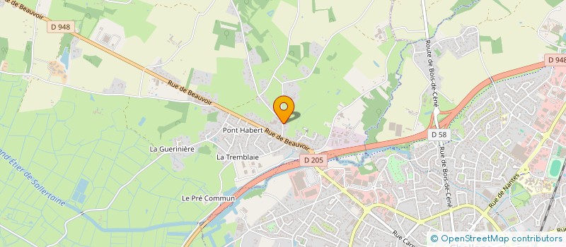 localisation de l'entreprise MILVIES à SALLERTAINE