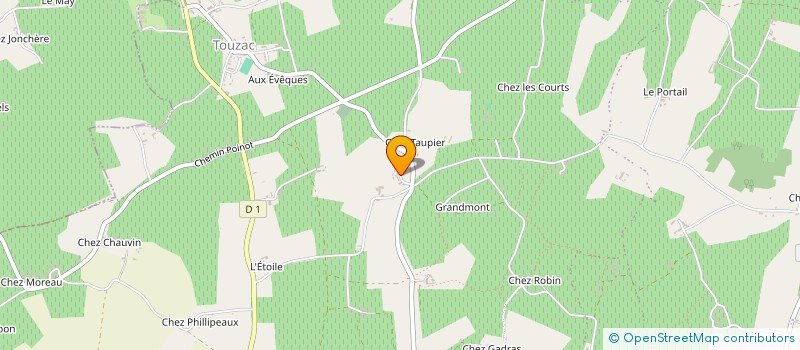 localisation de l'entreprise MILVUS à BELLEVIGNE