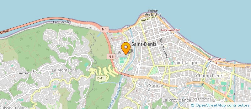 localisation de l'entreprise MILY à SAINT DENIS