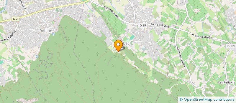 localisation de l'entreprise MILY  MAUBEC