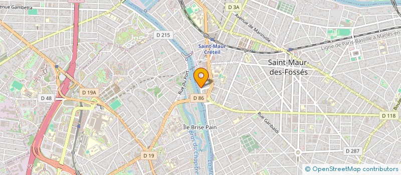 localisation de l'entreprise MILYA & CO à SAINT-MAUR-DES-FOSSES