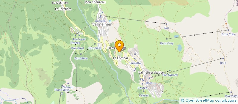 localisation de l'entreprise MILYSA  VALMEINIER