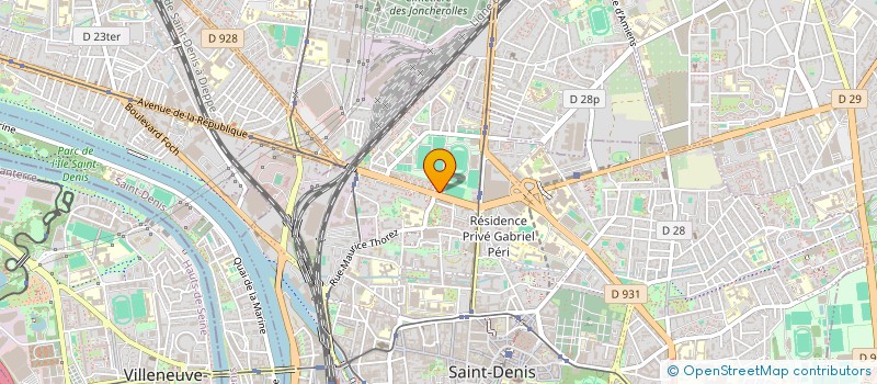 localisation de l'entreprise MIM à SAINT-DENIS