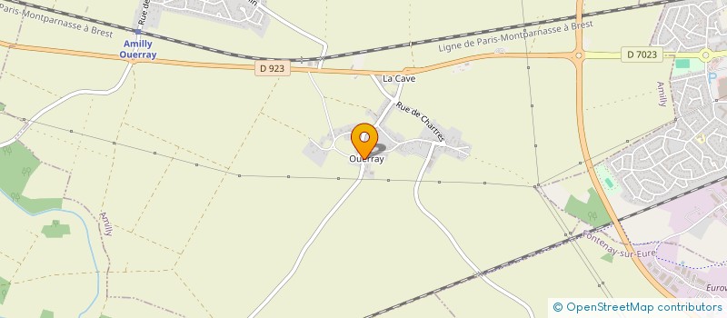 localisation de l'entreprise MIM à AMILLY