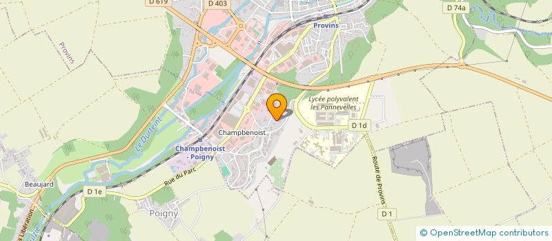 localisation de l'entreprise MIM HABITAT à PROVINS