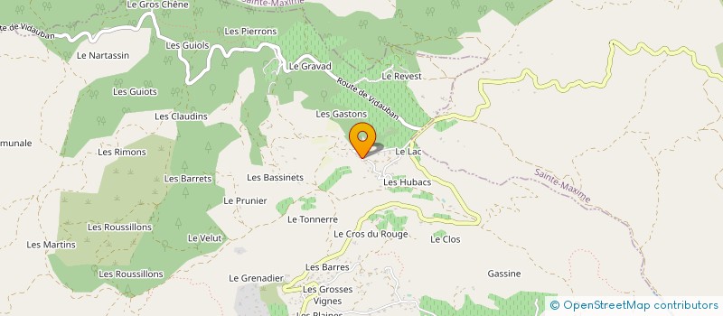 localisation de l'entreprise MIM O CHATS  LE PLAN-DE-LA-TOUR