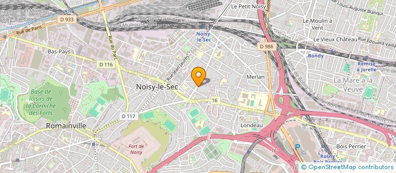 localisation de l'entreprise MIM TRANSPORTS à NOISY-LE-SEC