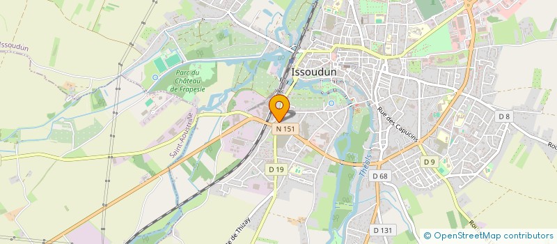 localisation de l'entreprise MIMA à ISSOUDUN