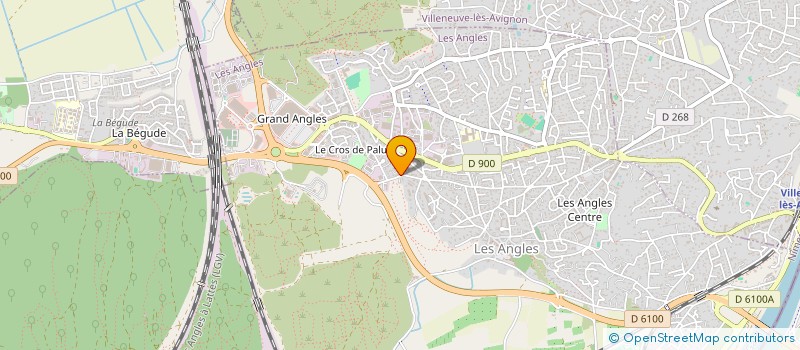 localisation de l'entreprise MIMA MG  LES ANGLES