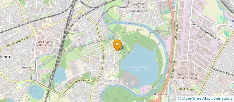 localisation de l'entreprise MIMACEL  OSTWALD