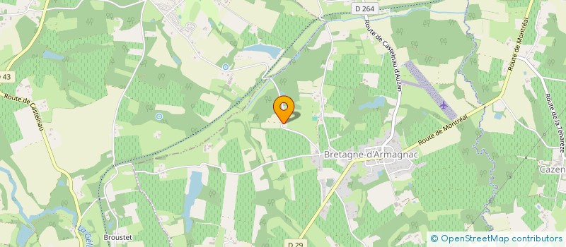 localisation de l'entreprise MIMAER  EAUZE