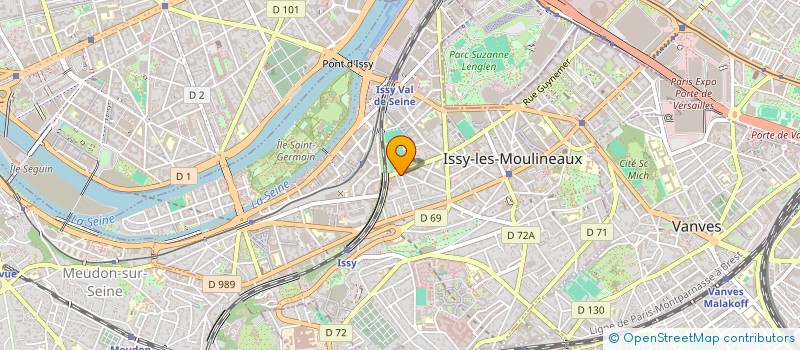 localisation de l'entreprise MIMAGINHOUSE à ISSY-LES-MOULINEAUX