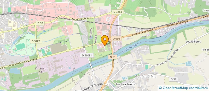 localisation de l'entreprise MIMAGUI  CREYSSE