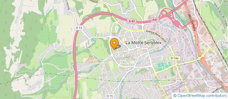 localisation de l'entreprise MIMAH  LA MOTTE-SERVOLEX