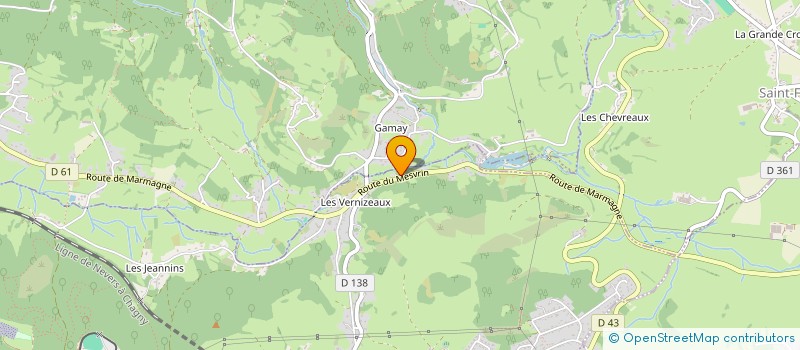 localisation de l'entreprise MIMAHE  LE CREUSOT