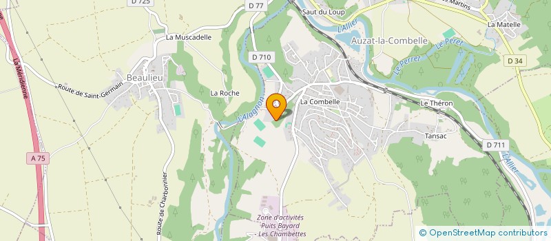 localisation de l'entreprise MIMALE  AUZAT-LA-COMBELLE