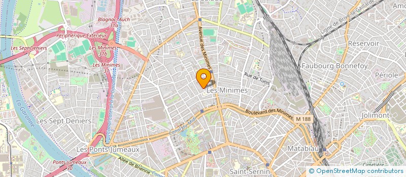 localisation de l'entreprise MIMALLAN à TOULOUSE