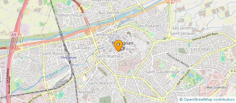 localisation de l'entreprise MIMAR  PERPIGNAN