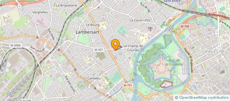 localisation de l'entreprise MIMARD I à LAMBERSART