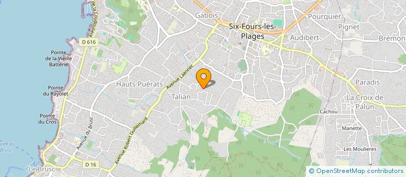 localisation de l'entreprise MIMAREL 3 à SIX-FOURS-LES-PLAGES