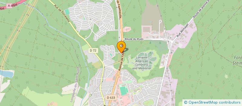 localisation de l'entreprise MIMAS  SAINT-AVOLD