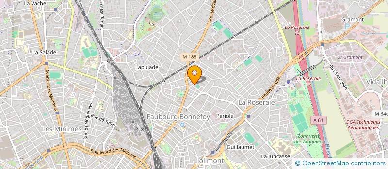 localisation de l'entreprise MIMAS INNOVATION à TOULOUSE