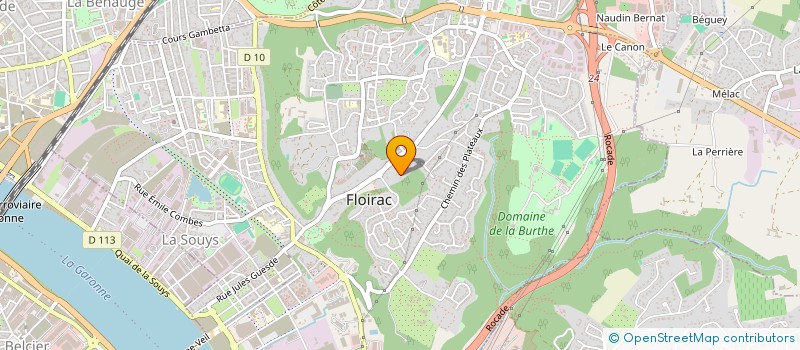 localisation de l'entreprise MIMAS SMS - SOUTIEN ET MOBILISATION SOLIDAIRE POUR LES HABITANTS DES VILLAGES DU SUD LIBAN à FLOIRAC